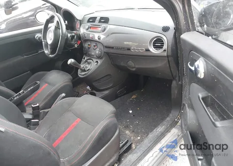 2013 Fiat 500 Abarth z USA, uszkodzony, nr VIN 3C3CFFFH4DT551654